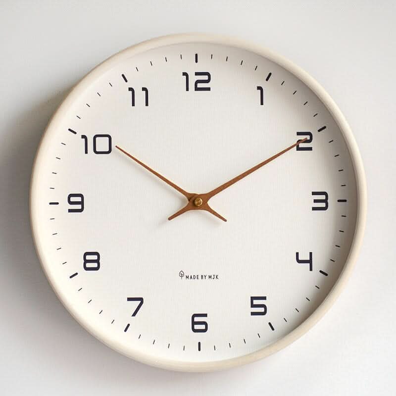 CLOCKVAULT – Scandinavian Wall Clock for Elegant Home Atmosphere