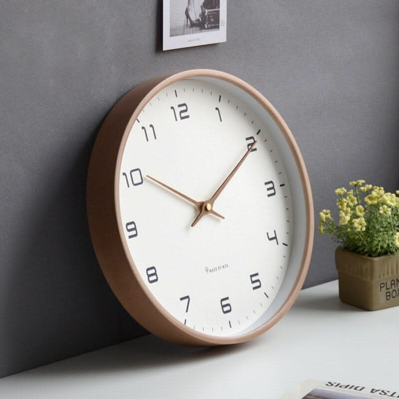 CLOCKVAULT – Scandinavian Wall Clock for Elegant Home Atmosphere