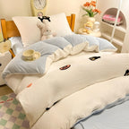 CloudComfort Bedding Set – Comfortable and Skin-Friendly Lucky Cat Bedding