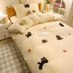 CloudComfort Bedding Set – Comfortable and Skin-Friendly Lucky Cat Bedding