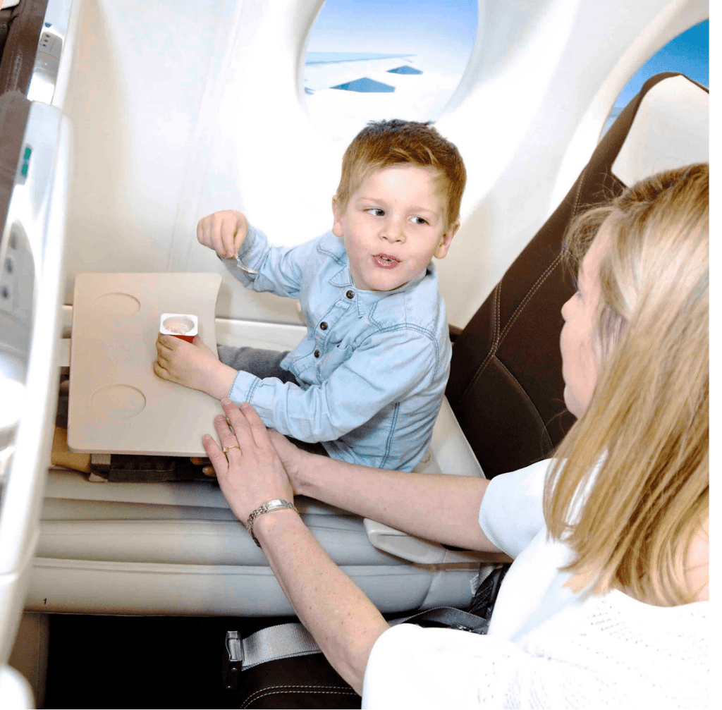 CloudNap Travel Bed – Inflatable Plane Comfort for Kids
