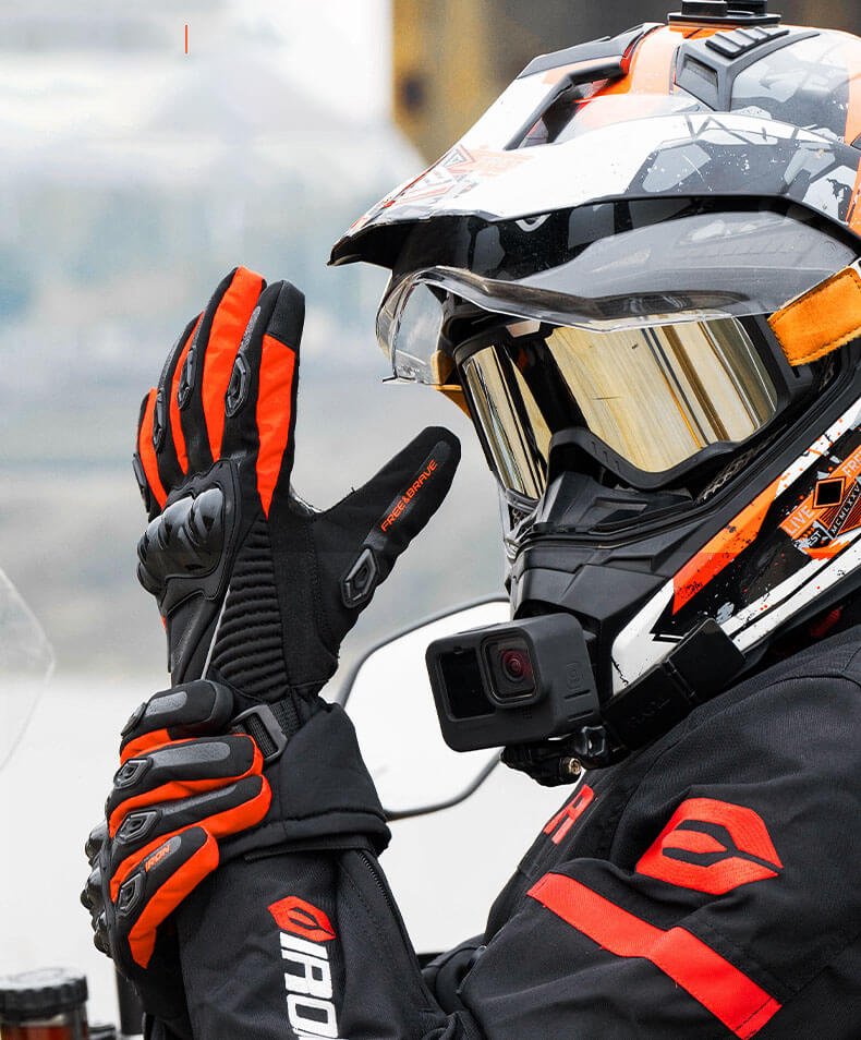 Boneroshop | COLDARMOR – Waterproof Winter Motorcycle Gloves with Insulated Protection