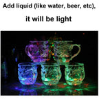 Colour-changing LED dragon mug – water-activated light-up cup