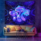 Colourful Glowing Luminous Tapestry