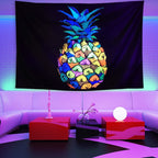 Colourful Glowing Luminous Tapestry