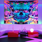 Colourful Glowing Luminous Tapestry