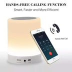 Colourful LED Night Light Bluetooth Speaker with Touch Control