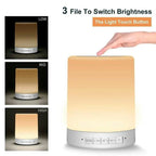 Colourful LED Night Light Bluetooth Speaker with Touch Control