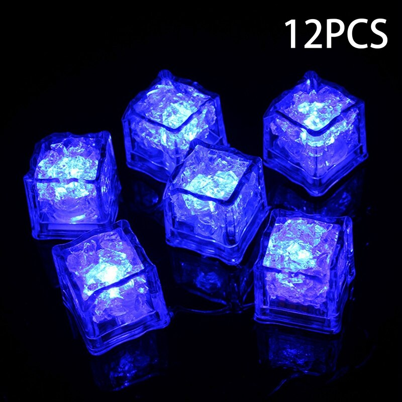 Colourful Water-Activated LED Ice Cubes