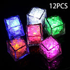 Colourful Water-Activated LED Ice Cubes