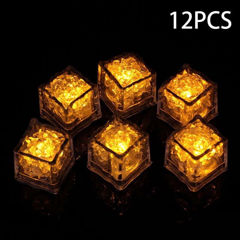 Colourful Water-Activated LED Ice Cubes