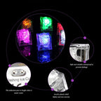 Colourful Water-Activated LED Ice Cubes