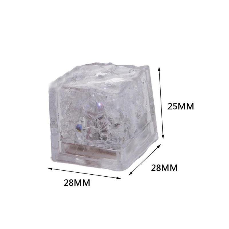 Colourful Water-Activated LED Ice Cubes
