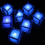 Colourful Water-Activated LED Ice Cubes