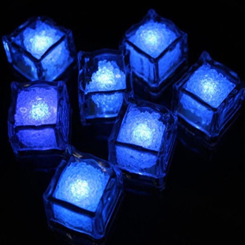 Colourful Water-Activated LED Ice Cubes