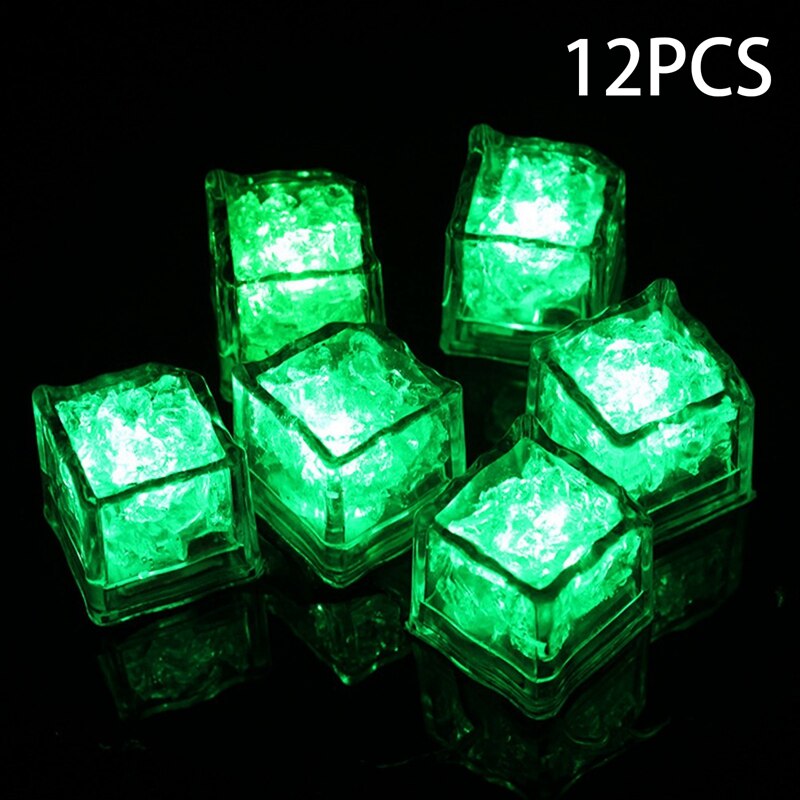 Colourful Water-Activated LED Ice Cubes