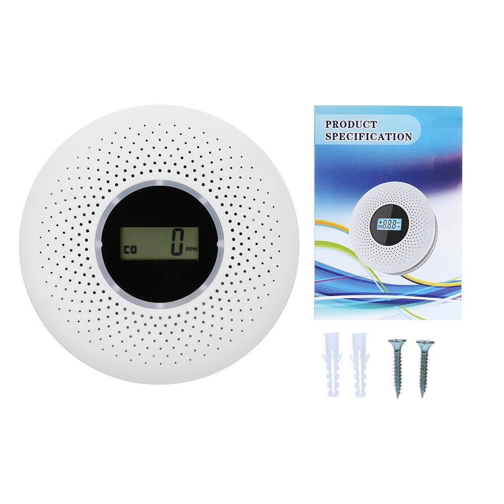 CombiSafe Smoke and Carbon Monoxide Detector with Long-Life Battery