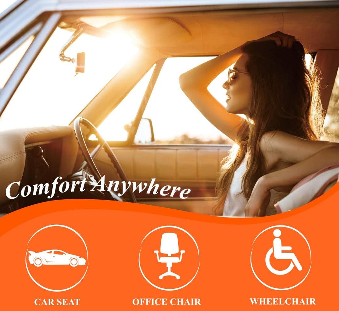 Comfort Memory Foam Car Seat Cushion Boneroshop