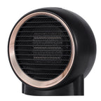 Compact Desktop Space Heater with PTC Ceramic Element and Dual Fan Speed
