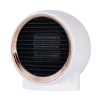 Compact Desktop Space Heater with PTC Ceramic Element and Dual Fan Speed