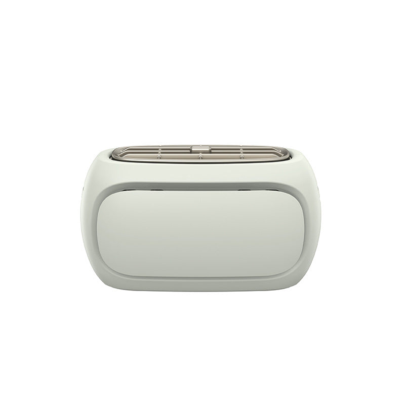 Compact dual-slot minimalist countertop toaster