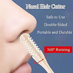 Boneroshop | Compact Nose Hair Trimmer with 360° Rotating Head – Precise Grooming for Men and Women