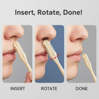 Boneroshop | Compact Nose Hair Trimmer with 360° Rotating Head – Precise Grooming for Men and Women