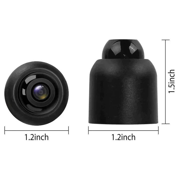 Compact WiFi Security Camera with Night Vision and Motion Detection