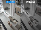 Compact WiFi Security Camera with Night Vision and Motion Detection
