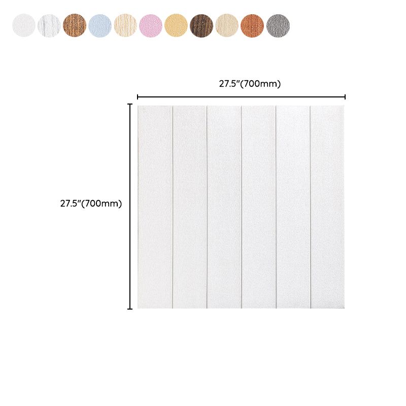 Contemporary Peel and Stick Wall Panelling – Waterproof Wood Slat Effect