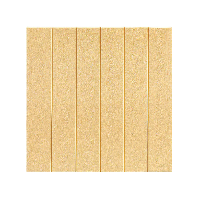 Contemporary Peel and Stick Wall Panelling – Waterproof Wood Slat Effect