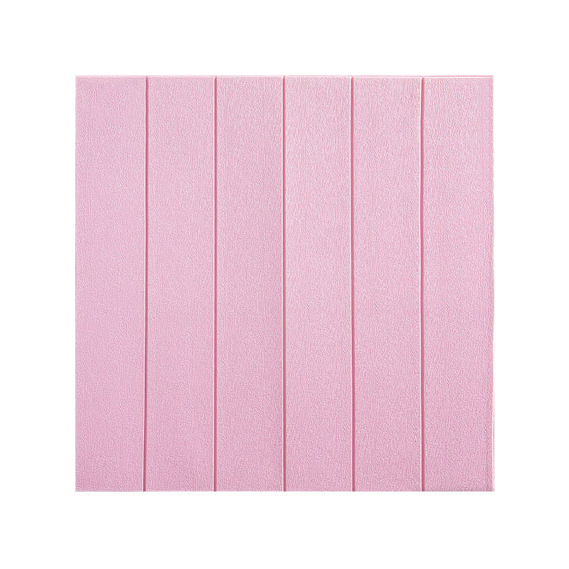 Contemporary Peel and Stick Wall Panelling – Waterproof Wood Slat Effect