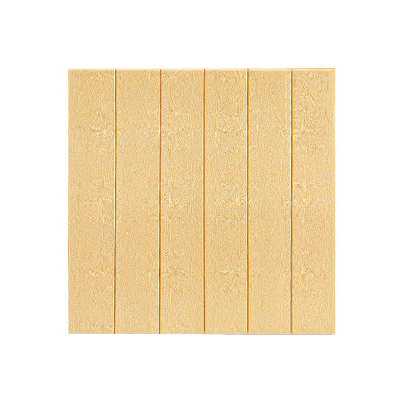 Contemporary Peel and Stick Wall Panelling – Waterproof Wood Slat Effect