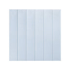 Contemporary Peel and Stick Wall Panelling – Waterproof Wood Slat Effect