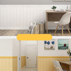 Contemporary Peel and Stick Wall Panelling – Waterproof Wood Slat Effect