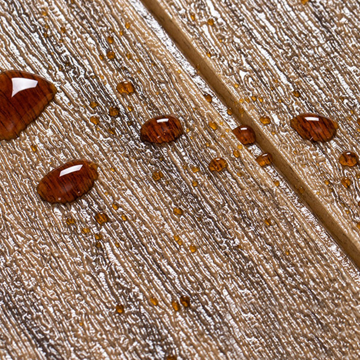 Contemporary Peel and Stick Wall Panelling – Waterproof Wood Slat Effect