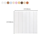 Contemporary Peel and Stick Wall Panelling – Waterproof Wood Slat Effect