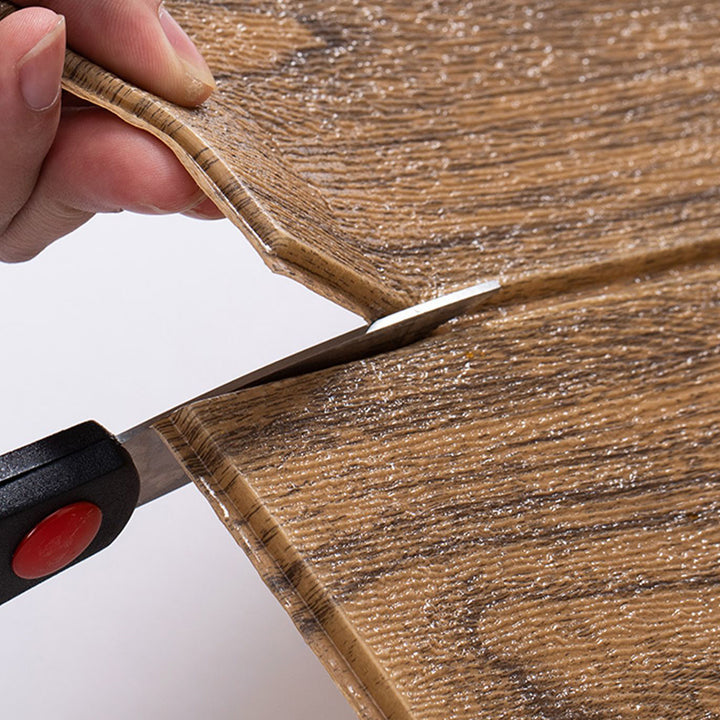 Contemporary Peel and Stick Wall Panelling – Waterproof Wood Slat Effect