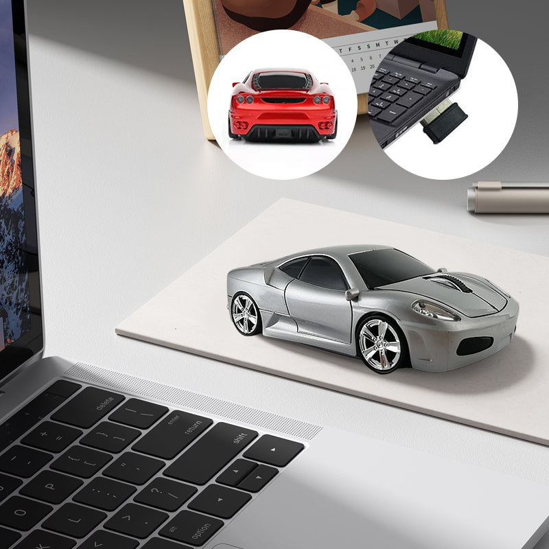Cool Sports Car Shaped Wireless Mouse