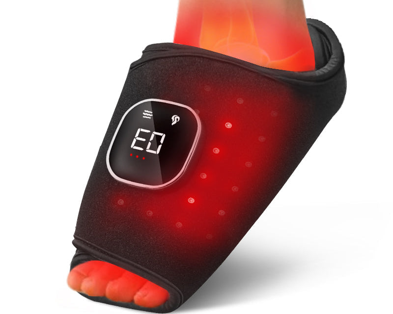 Cordless Red Light Therapy Wrap — Foot, Heel & Ankle, 660nm & 850nm