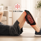 Cordless Red Light Therapy Wrap — Foot, Heel & Ankle, 660nm & 850nm