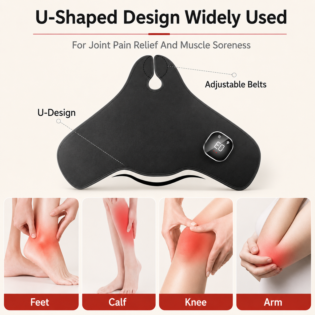 Cordless Red Light Therapy Wrap — Foot, Heel & Ankle, 660nm & 850nm