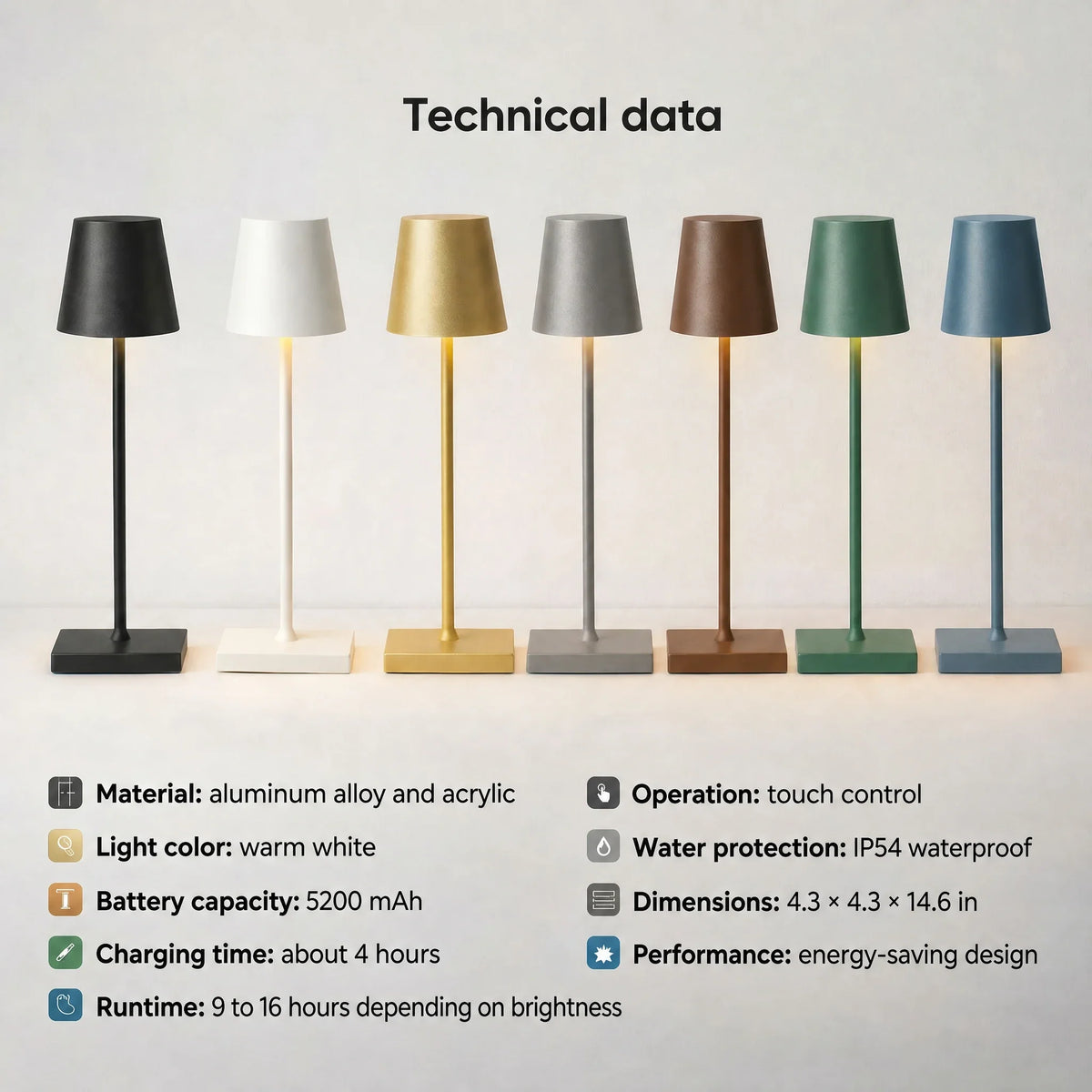Cordless table lamp | TischLicht