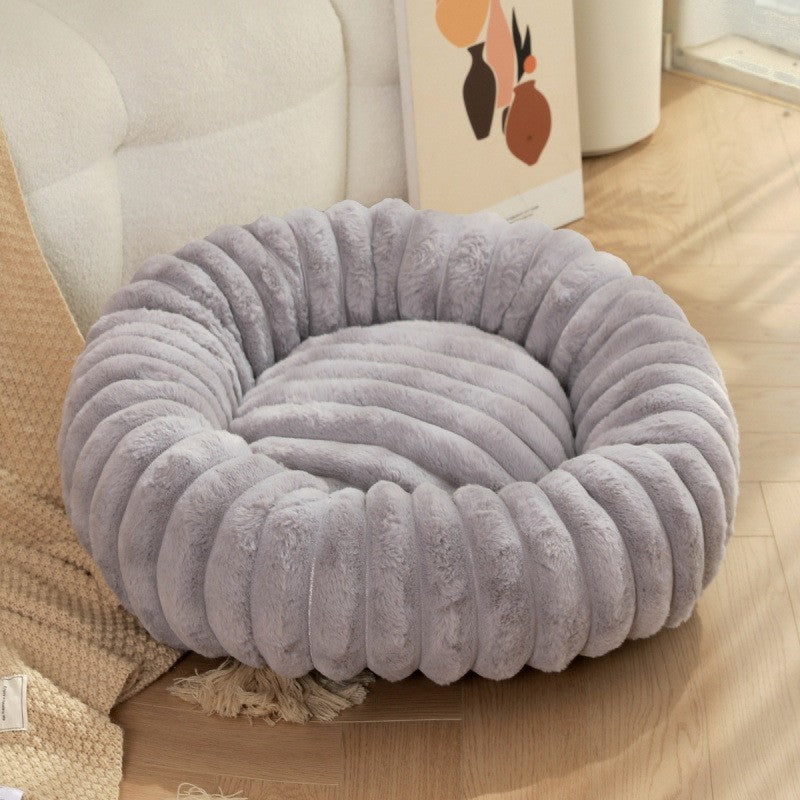 Cosy Cuddle Pet Bed with Raised Edges