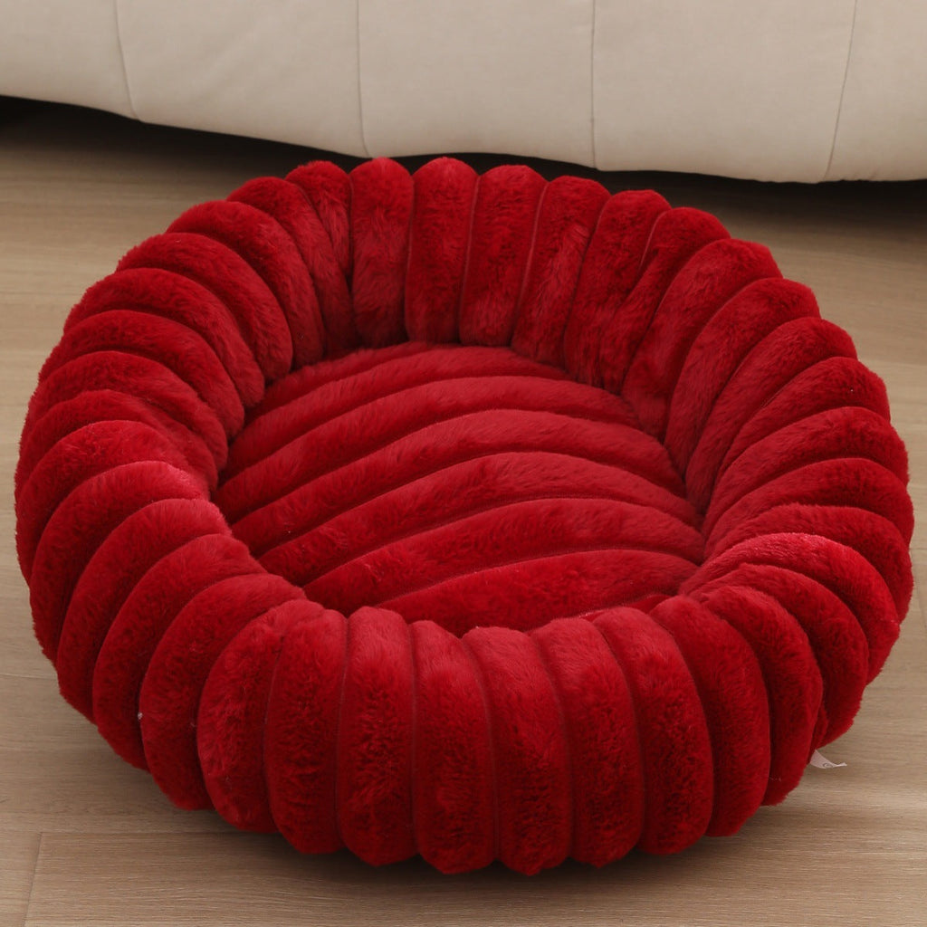 Cosy Cuddle Pet Bed with Raised Edges