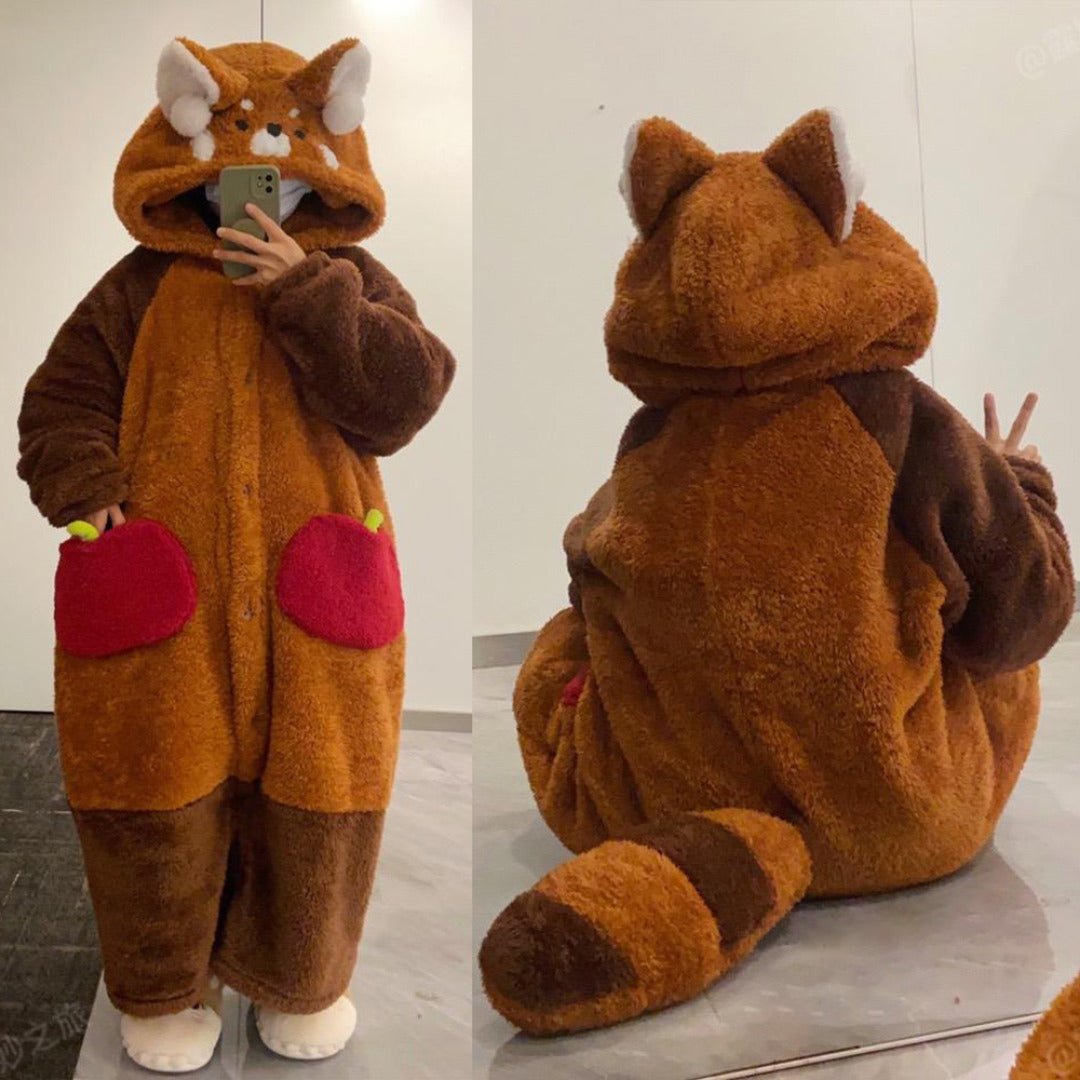 Cosy Pyjama Set for Comfortable Sleep All Night – Red Panda Design