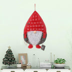 Countdown to Christmas Santa Pendant Advent Calendar