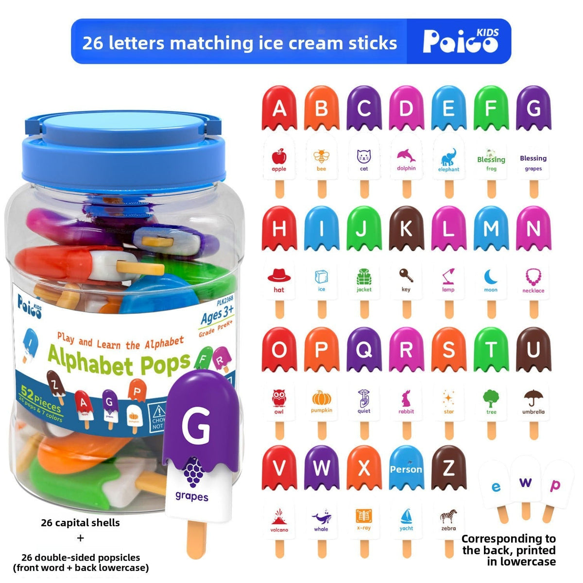 Counting Manipulatives, Letter Sets and Activity Tub Choices