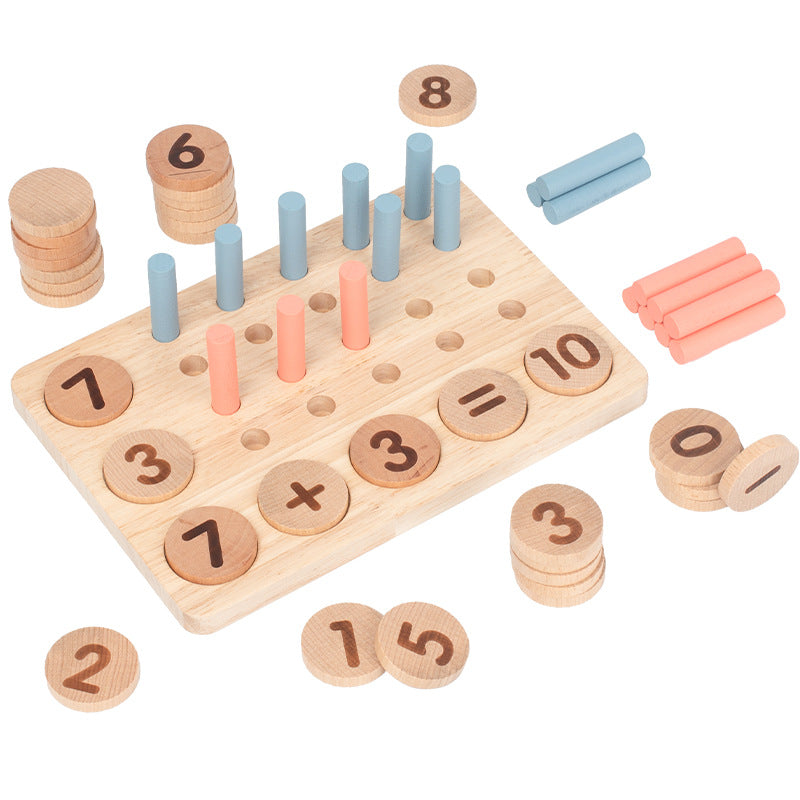 Counting Toys for Kids – Wooden Maths & Fine Motor Practice