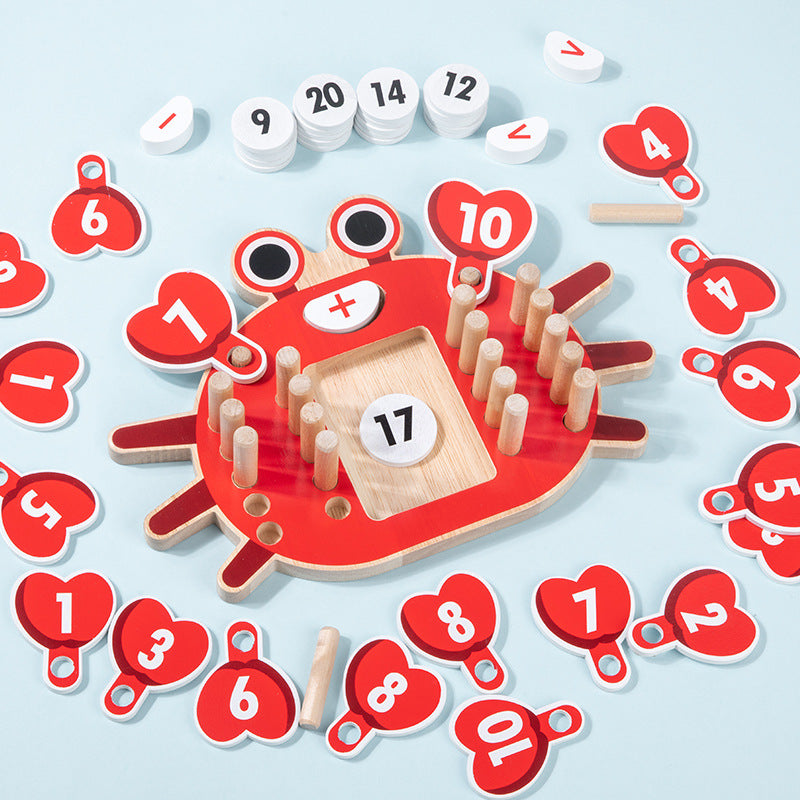 Counting Toys for Kids – Wooden Maths & Fine Motor Practice
